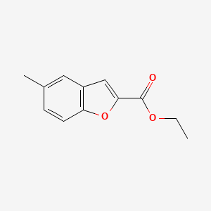 molecular formula C12H12O3 B1625829 Ethyl 5-methylbenzofuran-2-carboxylate CAS No. 53715-88-1
