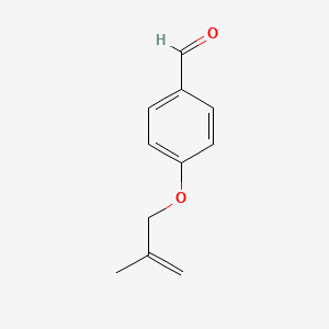molecular formula C11H12O2 B1625834 4-[(2-Methyl-2-propen-1-YL)oxy]benzaldehyde CAS No. 38002-91-4