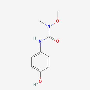 molecular formula C9H12N2O3 B1625842 3-(4-Hydroxyphenyl)-1-methoxy-1-methylurea CAS No. 20680-06-2
