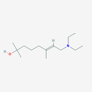 molecular formula C14H29NO B1625851 8-(Diethylamino)-2,6-dimethyl-(6Z)-6-Octen-2-ol CAS No. 57745-79-6