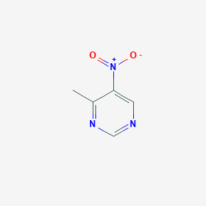 molecular formula C5H5N3O2 B1625852 4-Methyl-5-nitropyrimidine CAS No. 99593-51-8