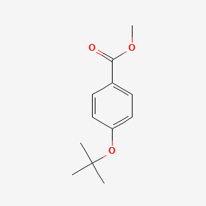 molecular formula C12H16O3 B1625856 Methyl 4-tert-butoxybenzoate CAS No. 62370-08-5