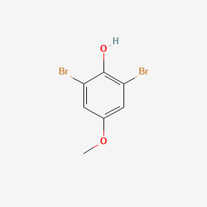 molecular formula C7H6Br2O2 B1625858 2,6-二溴-4-甲氧基苯酚 CAS No. 2423-74-7