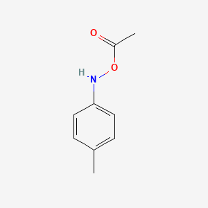 molecular formula C9H11NO2 B1625861 (4-METHYLPHENYL)AMINO ACETATE CAS No. 126875-83-0