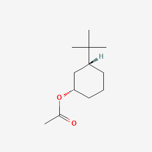 molecular formula C12H22O2 B1625862 cis-3-tert-Butylcyclohexyl acetate CAS No. 20298-72-0