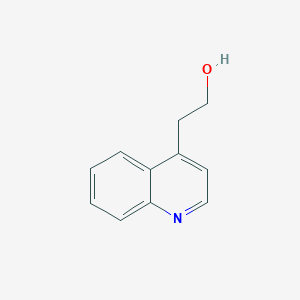 molecular formula C11H11NO B1625883 2-(Quinolin-4-YL)ethanol CAS No. 55908-35-5