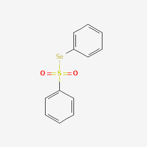 molecular formula C12H10O2SSe B1625916 Phenyl(benzeneseleno)sulfonate CAS No. 60805-71-2