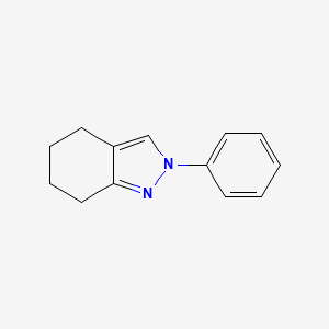 molecular formula C13H14N2 B1625927 2-Phenyl-4,5,6,7-tetrahydro-2H-indazole CAS No. 32286-81-0