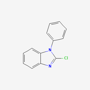 molecular formula C13H9ClN2 B1625928 1H-Benzimidazole, 2-chloro-1-phenyl- CAS No. 24547-45-3