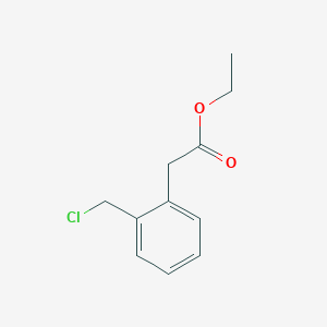 molecular formula C11H13ClO2 B1625982 Ethyl [2-(chloromethyl)phenyl]acetate CAS No. 95335-45-8