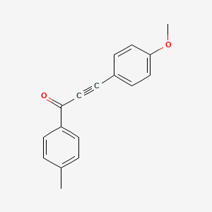 3-(4-Methoxyphenyl)-1-(4-methylphenyl)prop-2-YN-1-one