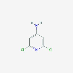 molecular formula C5H4Cl2N2 B016260 4-氨基-2,6-二氯吡啶 CAS No. 2587-02-2