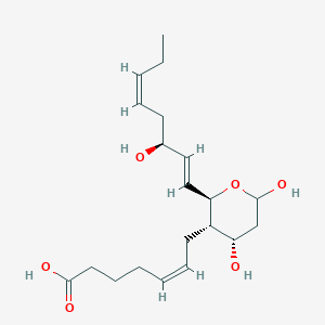 molecular formula C20H32O6 B162600 Thromboxane B3 CAS No. 71953-80-5