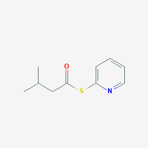 molecular formula C10H13NOS B162601 S-Pyridin-2-yl 3-methylbutanethioate CAS No. 139007-44-6