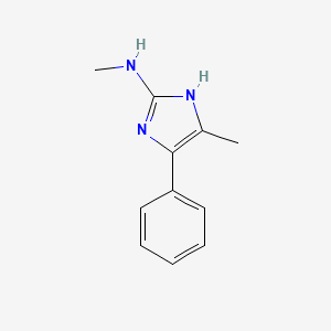 5-Methyl-2-methylamino-4-phenylimidazole