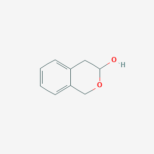 molecular formula C9H10O2 B1626028 Isochroman-3-ol CAS No. 42900-89-0