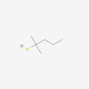 molecular formula C6H14S B162603 2-甲基戊烷-2-硫醇 CAS No. 1633-97-2