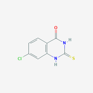 7-Chloro-2-sulfanyl-3,4-dihydroquinazolin-4-one