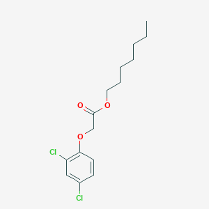 molecular formula C15H20Cl2O3 B162604 Heptyl 2,4-dichlorophenoxyacetate CAS No. 1917-96-0