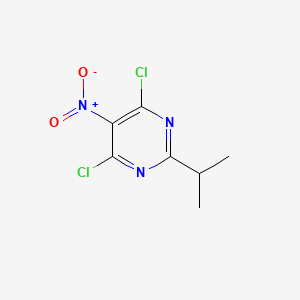 4,6-Dichloro-5-nitro-2-(propan-2-yl)pyrimidine