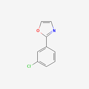 2-(3-Chlorophenyl)oxazole