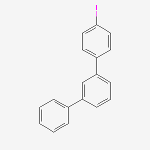 molecular formula C18H13I B1626057 4-Iodo-m-terphenyl CAS No. 34177-25-8