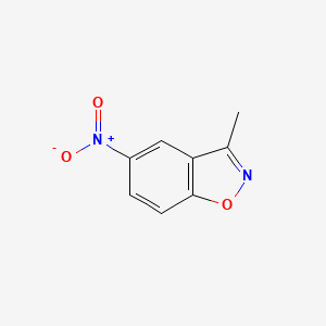 molecular formula C8H6N2O3 B1626061 3-Methyl-5-nitrobenzo[d]isoxazole CAS No. 63770-48-9