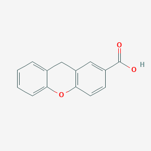 molecular formula C14H10O3 B1626065 9H-Xanthene-2-carboxylic acid CAS No. 40274-68-8
