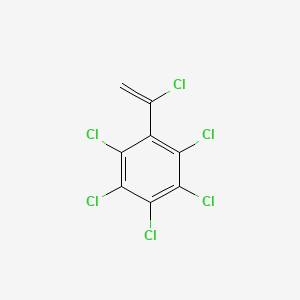 1,2,3,4,5-Pentachloro-6-(1-chloroethenyl)benzene