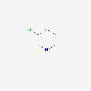 molecular formula C6H12ClN B1626068 3-Chloro-1-methylpiperidine CAS No. 22704-36-5