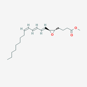 molecular formula C21H34O3 B162607 LeukotrieneA A3 methyl ester CAS No. 83851-38-1
