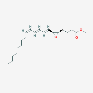 molecular formula C21H34O3 B162607 Leukotriene A3 methyl ester CAS No. 83851-38-1