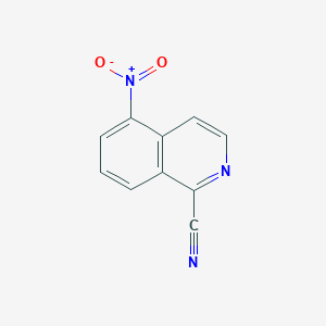 5-Nitroisoquinoline-1-carbonitrile