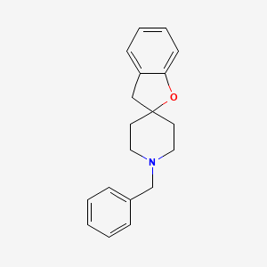 molecular formula C19H21NO B1626091 1'-Benzyl-3H-spiro[benzofuran-2,4'-piperidine] CAS No. 71916-71-7