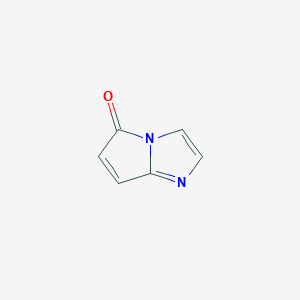 molecular formula C6H4N2O B1626114 5H-Pyrrolo[1,2-A]imidazol-5-one CAS No. 51789-99-2