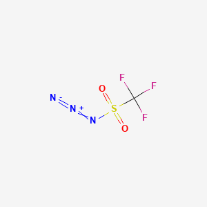 molecular formula CF3N3O2S B1626117 Trifluoromethanesulfonyl azide CAS No. 3855-45-6