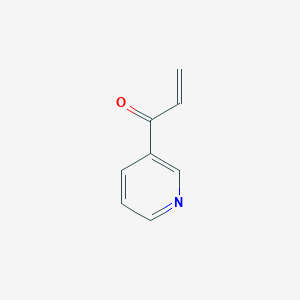 molecular formula C8H7NO B162613 1-(Pyridin-3-yl)prop-2-en-1-one CAS No. 133614-04-7