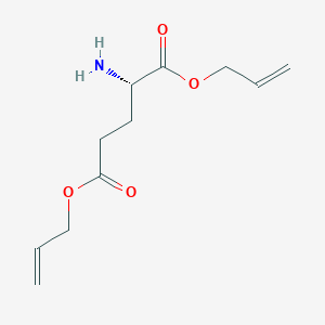 molecular formula C11H17NO4 B1626132 diallyl L-glutamate CAS No. 45172-25-6