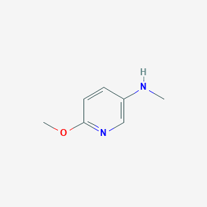 molecular formula C7H10N2O B1626134 6-methoxy-N-methylpyridin-3-amine CAS No. 61771-67-3