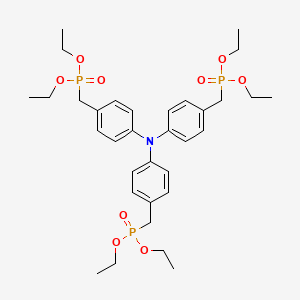 4-(diethoxyphosphorylmethyl)-N,N-bis[4-(diethoxyphosphorylmethyl)phenyl]aniline