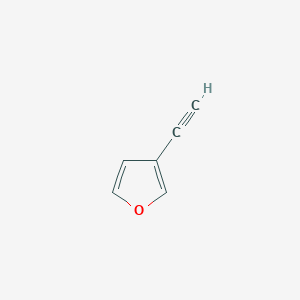 molecular formula C6H4O B1626140 3-Ethynylfuran CAS No. 51061-85-9