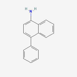 molecular formula C16H13N B1626148 4-Phenylnaphthalen-1-amine CAS No. 87833-80-5