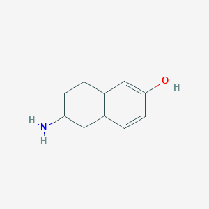 6-Amino-5,6,7,8-tetrahydronaphthalen-2-OL