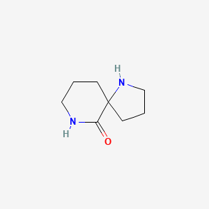 molecular formula C8H14N2O B1626155 1,7-Diazaspiro[4.5]decan-6-one CAS No. 92608-25-8