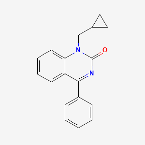 1-(Cyclopropylmethyl)-4-phenylquinazolin-2(1H)-one
