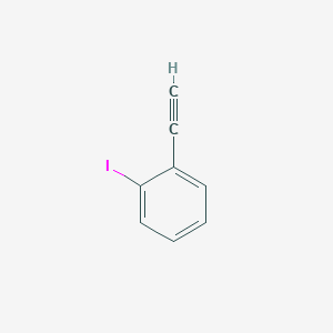 molecular formula C8H5I B1626200 1-ethynyl-2-iodobenzene CAS No. 766-50-7