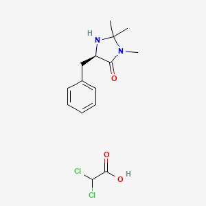 (5R)-(+)-2,2,3-Trimethyl-5-benzyl-4-imidazolidinone dichloroacetic acid