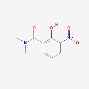 molecular formula C9H10N2O4 B1626204 2-羟基-N,N-二甲基-3-硝基苯甲酰胺 CAS No. 66952-65-6