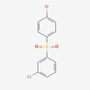 1-((4-Bromophenyl)sulfonyl)-3-chlorobenzene
