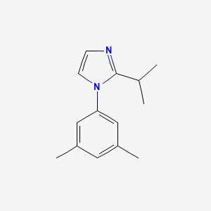 molecular formula C14H18N2 B1626224 1-(3,5-Dimethylphenyl)-2-isopropyl-1H-imidazole CAS No. 870450-92-3